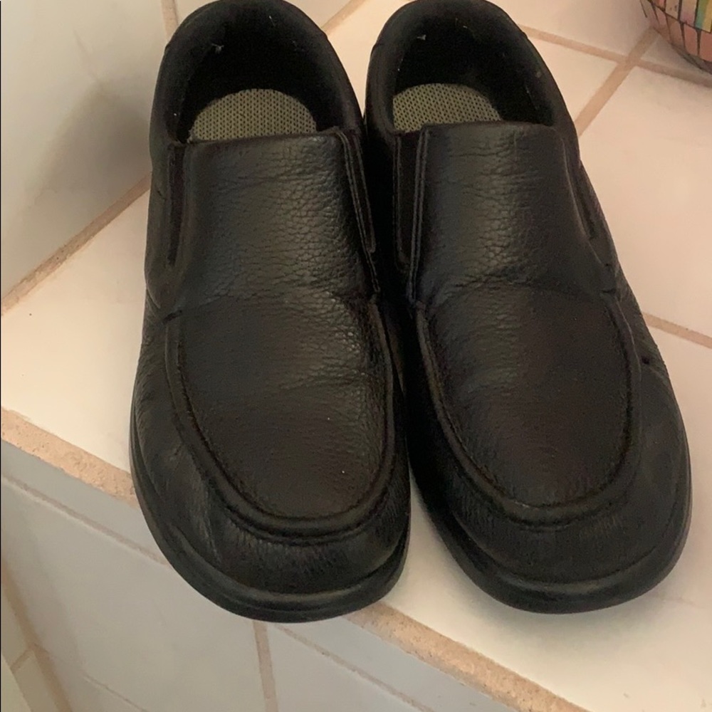 Men’s SAS size 11 black loafers  $20